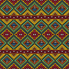 Aztec seamless pattern