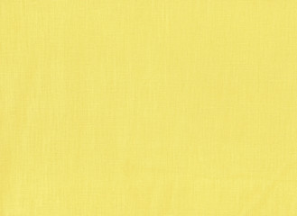 リネン 黄色の麻布テクスチャ