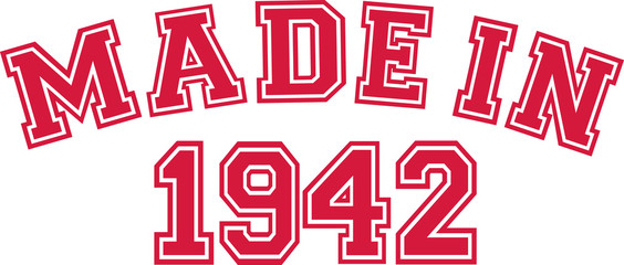 Made in 1942