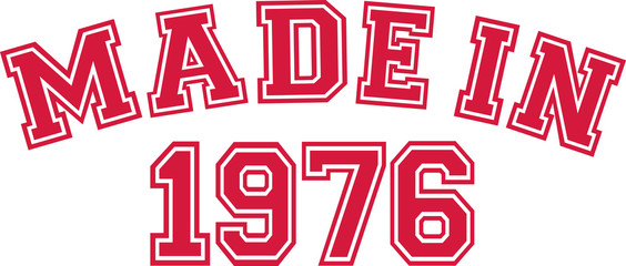 Made in 1976
