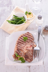 fried lamb fillet