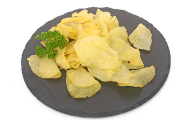 Assiette de chips
