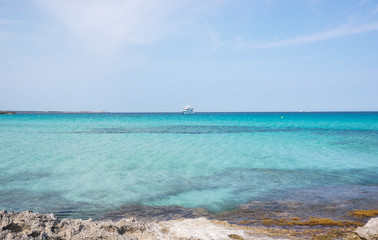 Sailing in Formentera