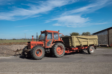 Fototapeta premium Traktor
