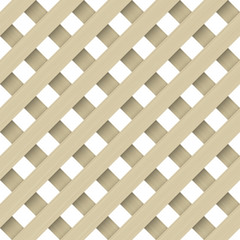 Seamless texture of wooden lattices or blinds bars. Vector graphics - obrazy, fototapety, plakaty