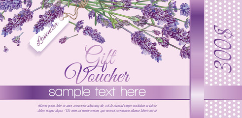 Flower gift voucher