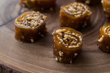 Pestil / Kome / Walnut Fruit Pulp