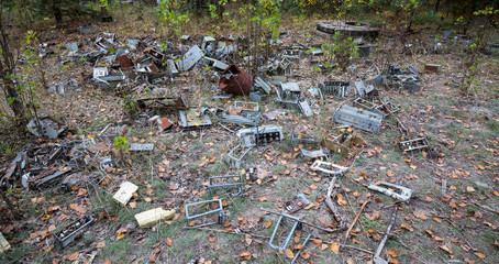 Duga Radar auf Russischer Militärbasis