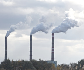 smoking chimney