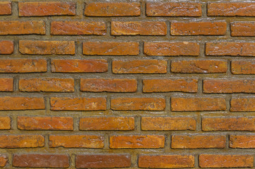 Obraz premium red brick wall background texture