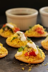 Dahi batata Puri - Popular Indian street food