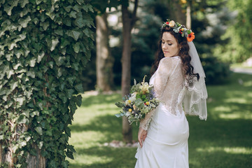 bride with the crown