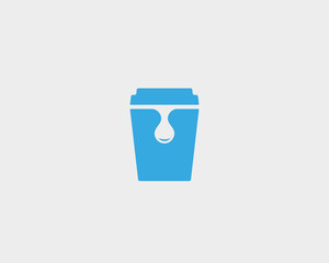 Fresh, juice, drink, beverage logotype. Smoothie fruits logo icon vector design.