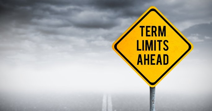 Composite image of term limits ahead