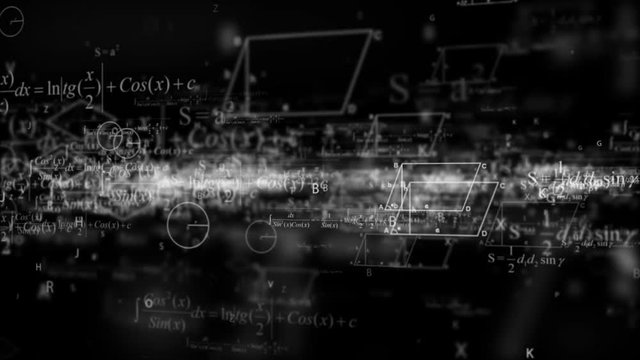 Background of mathematical formulas. The concept of education