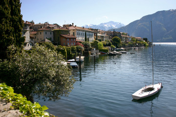 Obraz premium Ossuccio on Lake Como