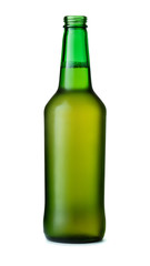 Open beer bottle