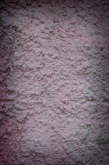 Decorative plaster effect on wall