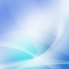 Abstract flow blue and space for your text