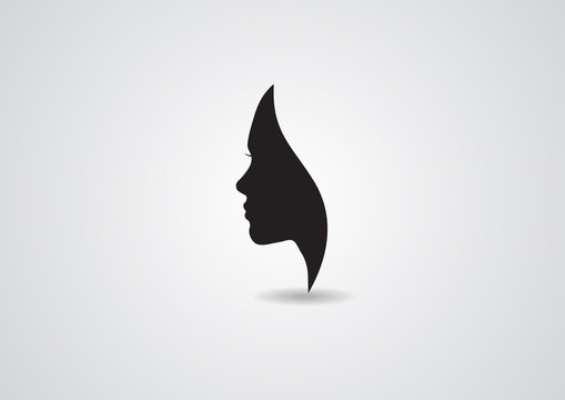 Vector Women Silhouette Beauty Female Logo Lady Icon