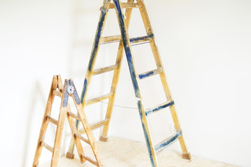 Ladders for painting operations