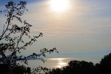 Morgensonne in Konstanz am Bodensee