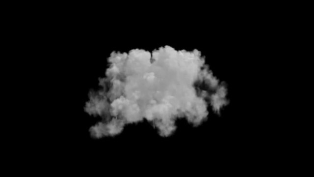 Animation of clouds with an alpha channel