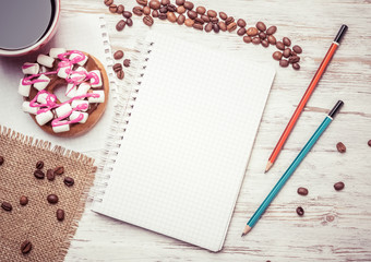 Coffee break with snack