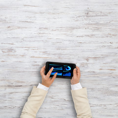 Using financial application