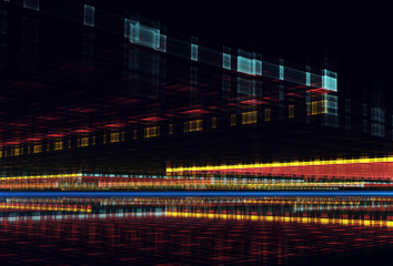 Fototapeta premium abstract fractal background, 3D-illustration