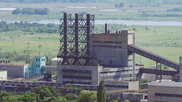 Coal enrichment plant
