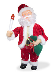 Santa Claus on a white background