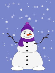 Happy snowman 