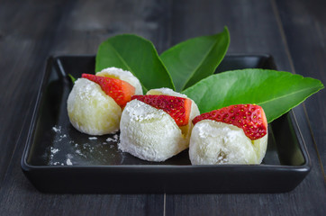 Daifuku Mochi Japanese dessert