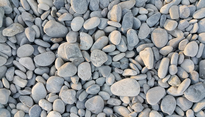 Sea pebbles background