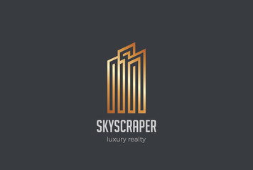 Real Estate Logo design vector Building Construction Development