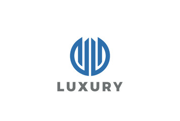 Fototapeta premium Real Estate Logo design vector Circle Luxury Fashion Jewelry