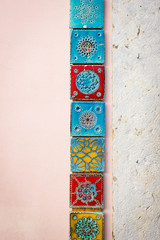 Wall tiles in Lisbon