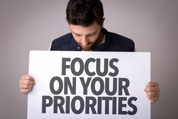 Focus on Your Priorities