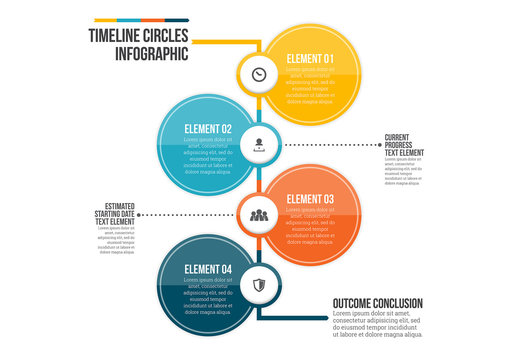 Timeline Circle Infographic 1