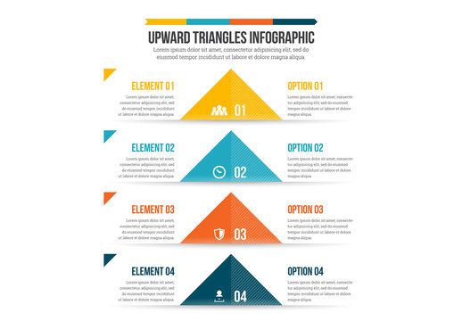 Upward Triangle Infographic 1