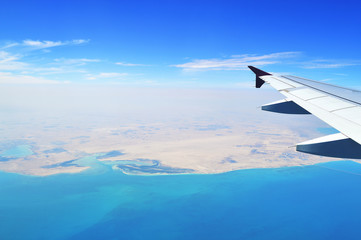 Obraz premium view from the plane
