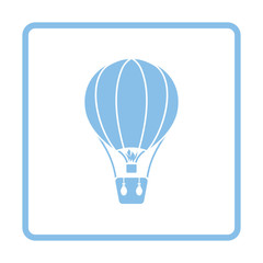 Hot air balloon icon