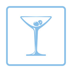 Cocktail glass icon