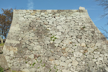 伯耆　米子城　石垣