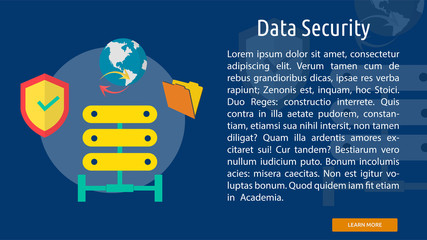 Data Security Conceptual Banner