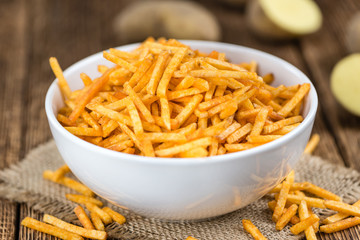 Potato Sticks (close-up shot)
