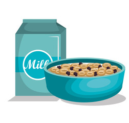 set nutritive food isolated icons vector illustration design