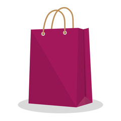 shopping bags market isolated icon vector illustration design