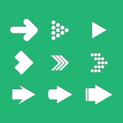 Arrow. set , vector icon set